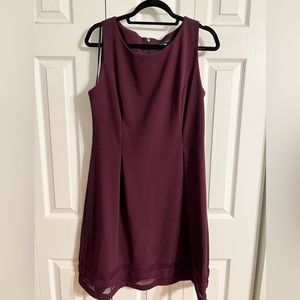 Size 16 purple Tommy Hilfiger dress